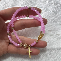 Jewelance™ RosaryBracelet 1+1 GRATIS: Magnetische Sluiting Klassieke Rozenkransarmband