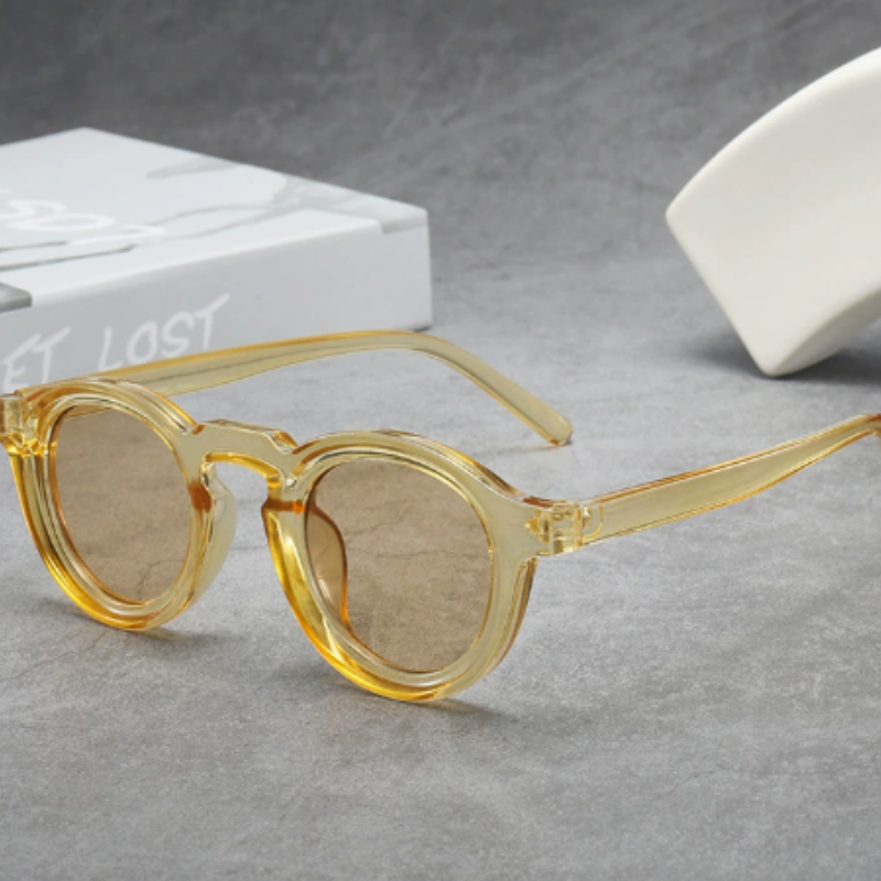 RetroSunglasses 1+1 GRATIS - Vintage Ronde Frame Retro Zonnebrillen