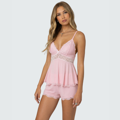 Icone™ LaceSet: Zacht Comfortabel Elegant Twee Delige Kant Set