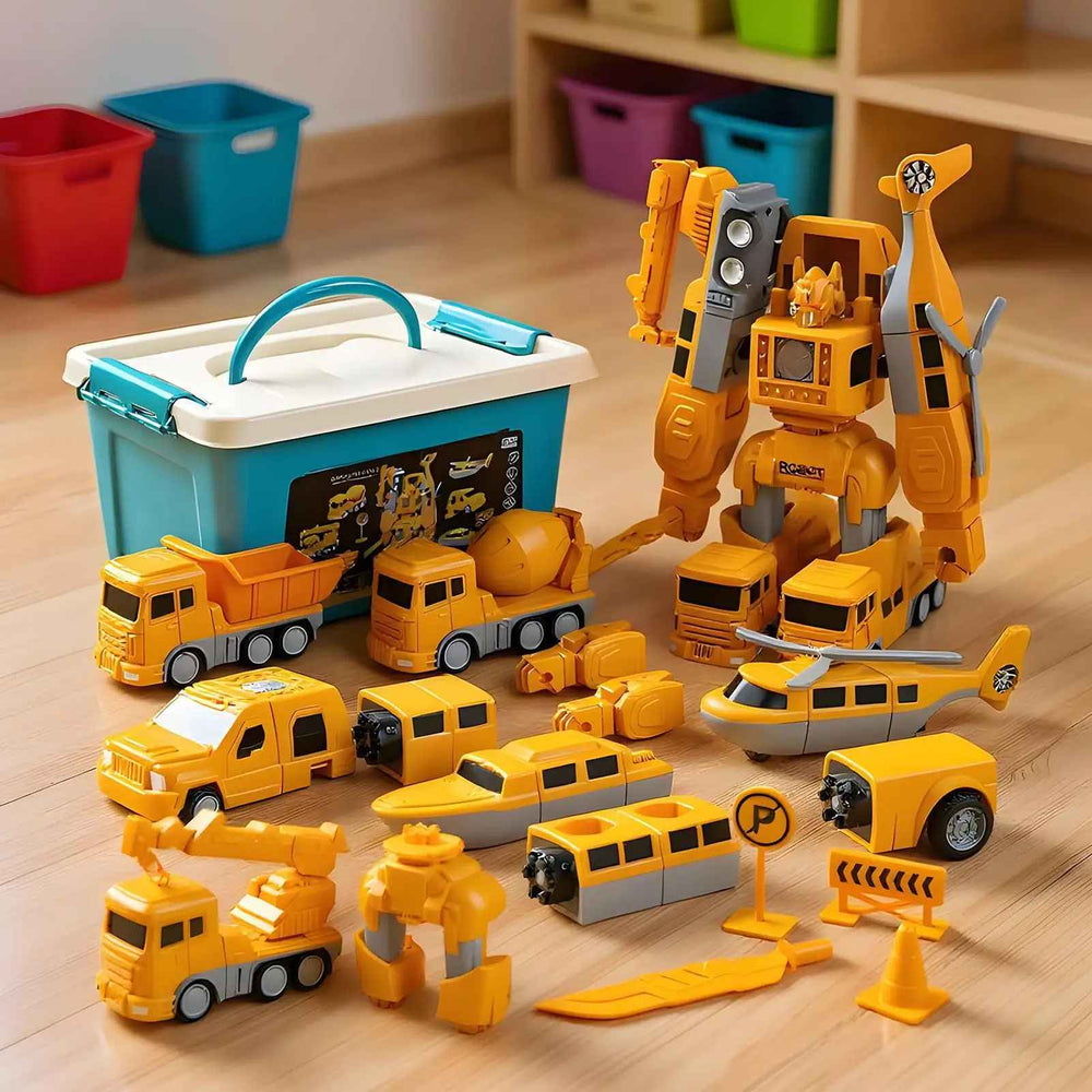 Kletshuts™ RobotBuilder – Magnetische Transformerende Robot Bouwer En Creatieve Leer Set