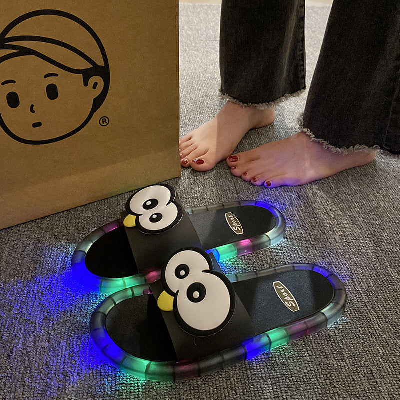 Happy™ FlashingSlippers: Flitsende Kleurrijke Lichten Comfortabele Slippers