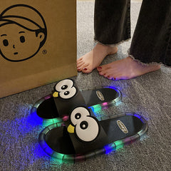 Happy™ FlashingSlippers: Flitsende Kleurrijke Lichten Comfortabele Slippers