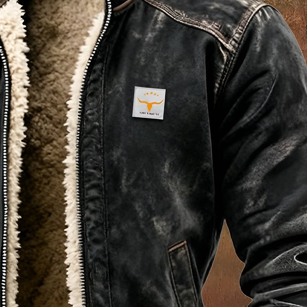 Icone™ RuggedJacket: Ultieme Vintage Heren Winter Robuuste Jas