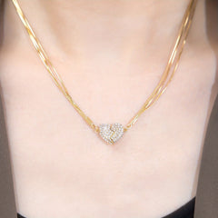 Jewelance™ MagneticHeart 1+1 GRATIS: Elegante Tijdloze Ontwerp Magnetische Hart Ketting
