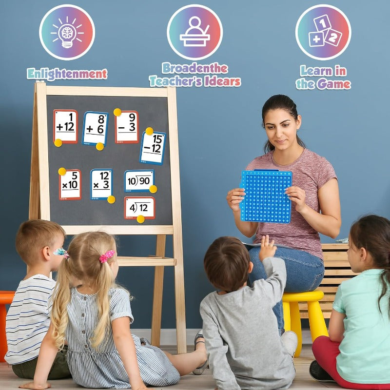 Kletshuts™ MathKit: Interactieve Wiskunde Leer Set Leuk Educatief Kit