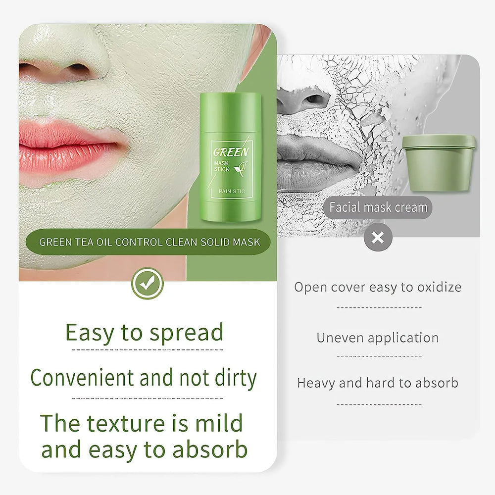 FacialMask 1+1 GRATIS: Rollen Stok Gezichtsreinigingsmoddermasker