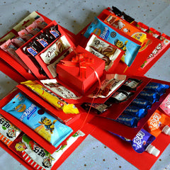 ExplosionBox: Reusachtige Kerst Verrassing Cadeau Explosie Doos