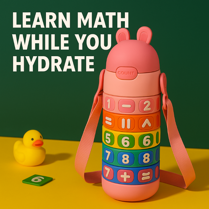 Kletshuts™ KiddieTumbler - Leuk, Betrokken, Ergonomisch Herbruikbaar Kiddie Tumbler