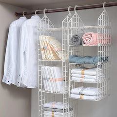 GlideHold® HangingOrganizer: Ruimtebesparende Multi Laags Verticale Hangopslag Organizer