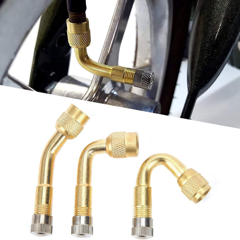 ValveExtenders 1+1 GRATIS: 3-Hoekige Duurzame Gemakkelijk Te Installeren Ventielverlengadapter Kit