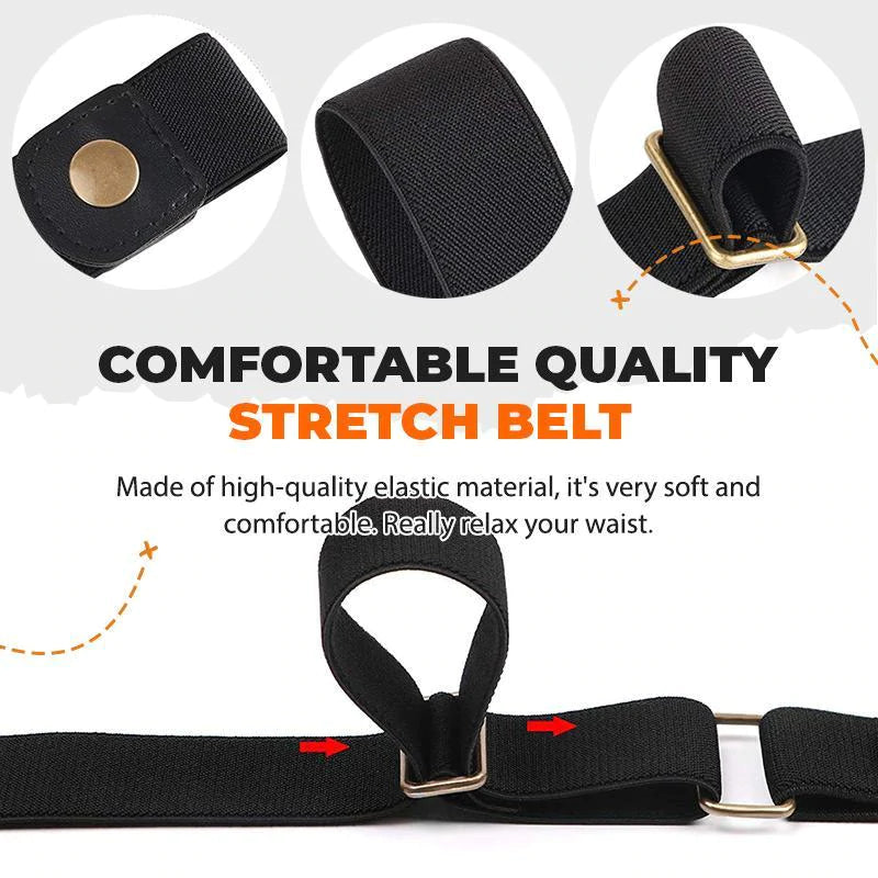 Icone™ ElasticBelt 1+1 GRATIS: Gesploze Onzichtbare Elastische Taillegordels