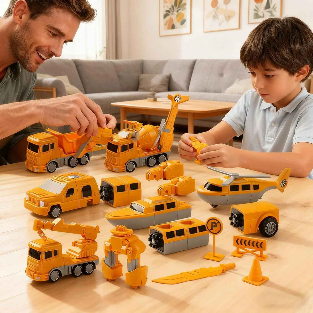 Kletshuts™ RobotBuilder – Magnetische Transformerende Robot Bouwer En Creatieve Leer Set