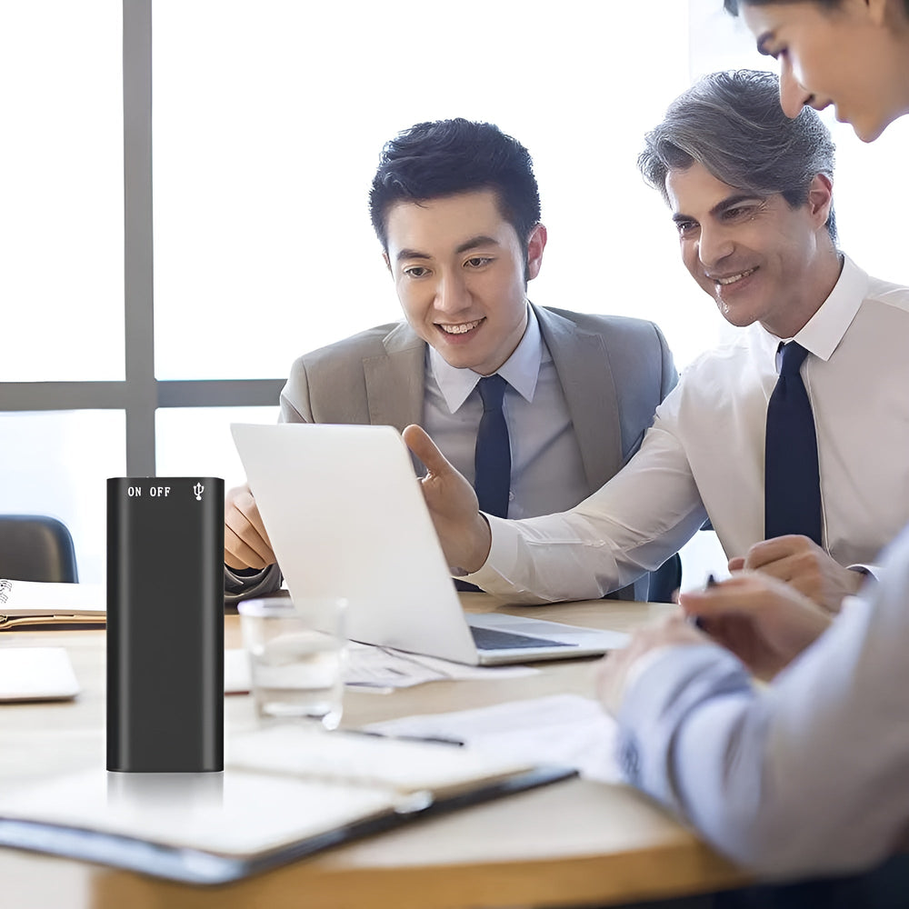 SmartRecorder: Compacte Professionele Spraakgestuurde Slimme Recorder
