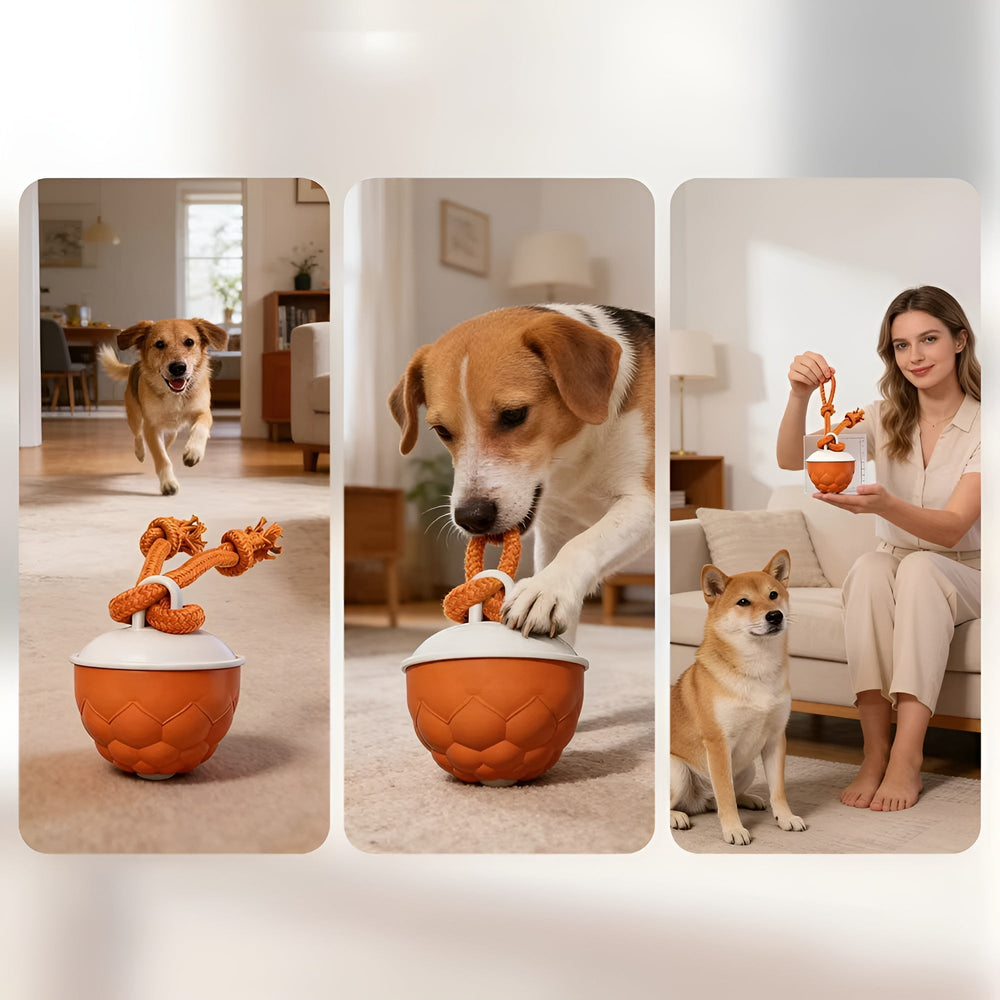 DogFri™ SmartBall: Interactieve Obstakel-Vermijdende Oplaadbare Trainings- Slimme Bal