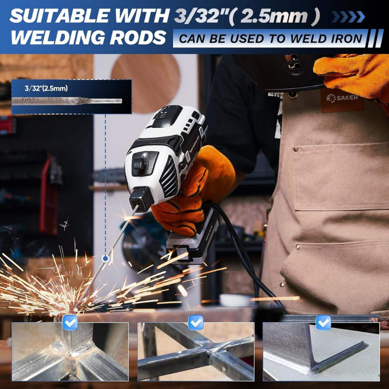 WeldMaster - Gemakkelijk Te Gebruiken Draagbaar Lassen Machine Meester Hulpmiddel Set
