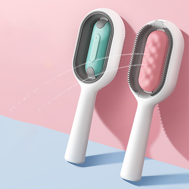 DogCatFri™ GroomingBrush 1+1 GRATIS: Huisdierhaarverwijderaar En Massageborstel