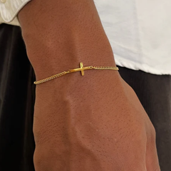 Jewelance™ CrossBracelet 1+1 GRATIS: Unisex Klassieke Minimalistische Kruisarmband
