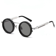 AdjustableSunglass: Fel Tot Weinig Licht Verstelbare Dimmende Zonnebril Met Etui