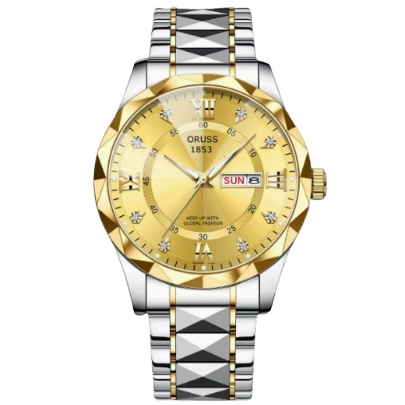 LuminousWatch: Luxe Mode Luminous Horloge Voor Mannen