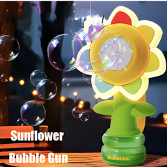 Kletshuts™ SunflowerBubble - Automatische Zonnebloem Bubbel Blazer Machine Speelgoed
