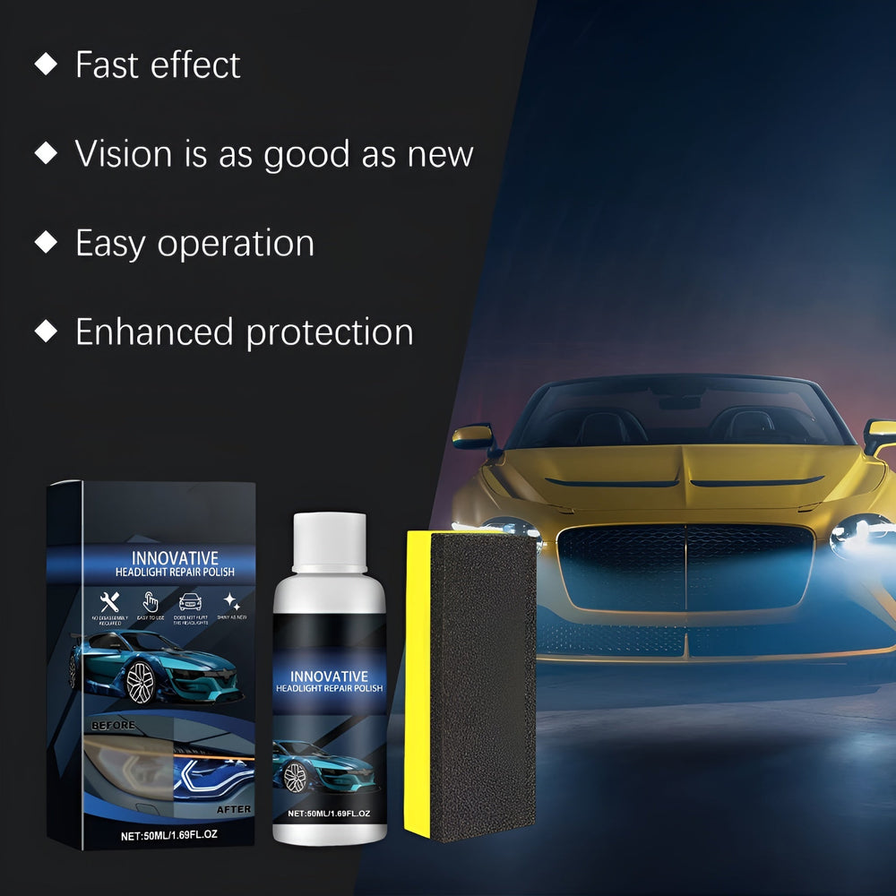 Cleaner Pro° HeadlightCleaner: Professionele Kristalheldere Koplampreiniger Herstelvloeistof