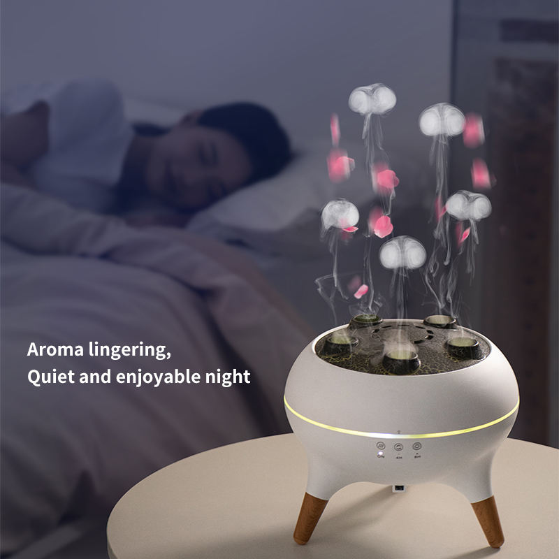 Globetrek° JellyfishHumidifier: Jellyfish Mist Luchtbevochtiger Aromatherapie Diffuser