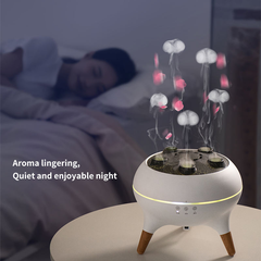 Globetrek° JellyfishHumidifier: Jellyfish Mist Luchtbevochtiger Aromatherapie Diffuser
