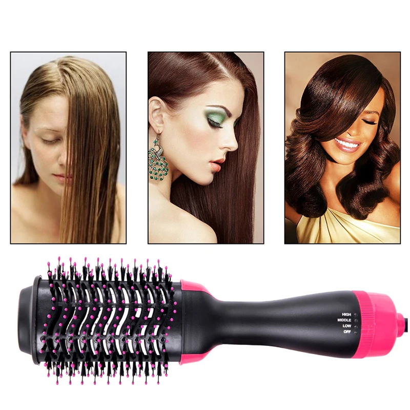 Rose® VolumeBrush: 2-In-1 Föhnen-Styling En Volumeborstel