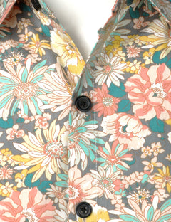 Icone™ FloralSleeve - Tijdloos Klassieke Stijl Bloemenprint Top