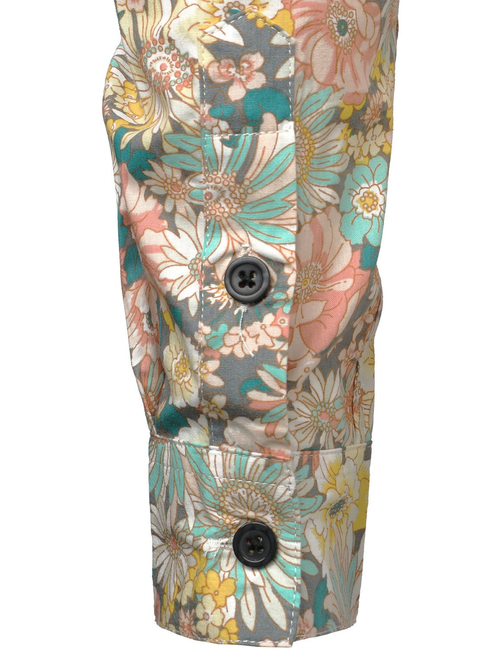 Icone™ FloralSleeve - Tijdloos Klassieke Stijl Bloemenprint Top