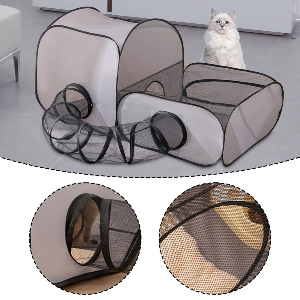 Catfri® CatPlaypen: Binnen En Outdoor Opvouwbaar Kat Kinderbox Tent