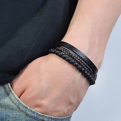 Jewelance™ CalmBand: Kalmerende Natuurlijk Steen Anxiety Armband