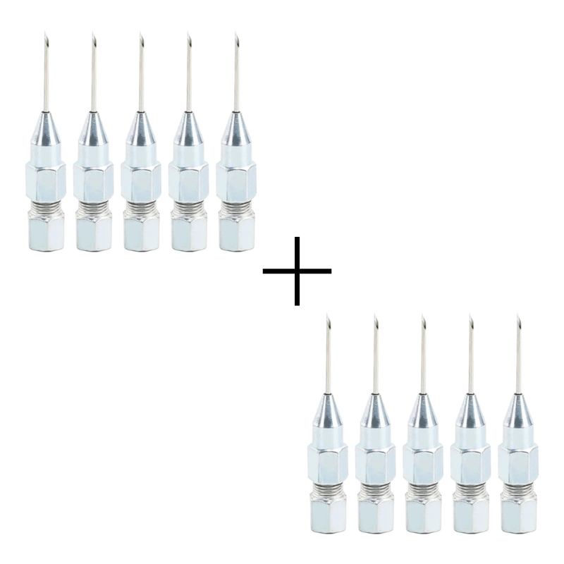 GreaseNeedle™ 1+1 GRATIS - Nauwkeurige, Hoogwaardige Vetpistoolnaaldadapter