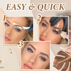 PerfectEyebrows™ 1+1 GRATIS – Snelle Vorm Eenvoudig Te Gebruiken Perfecte Wenkbrauw Stempel