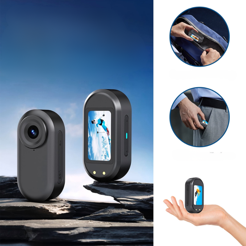 BodyCamera: Eenvoudige-Aanraking Bediening HD Opname Handenvrij Compacte Lichaamscamera