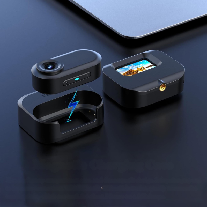 BodyCamera: Eenvoudige-Aanraking Bediening HD Opname Handenvrij Compacte Lichaamscamera