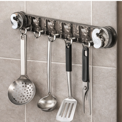 GlideHold® SuctionHooks 1+1 GRATIS: Eenvoudige installatie Zware Wandbevestigde Zuighaakjes