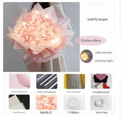 ButterflyBouquet™ - DIY Handgemaakte Bloemen Vlinder Boeket Knutsel