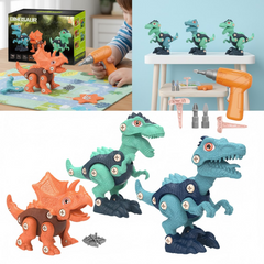Kletshuts™ DinoBuilder: Bouwen En Spelen Educatief Dino Bouwer Bouw Set