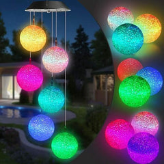 Ledsen™ HangingBalls: Elegante Energiezuinige Zonne-Energie Hangende Ballen Lichten