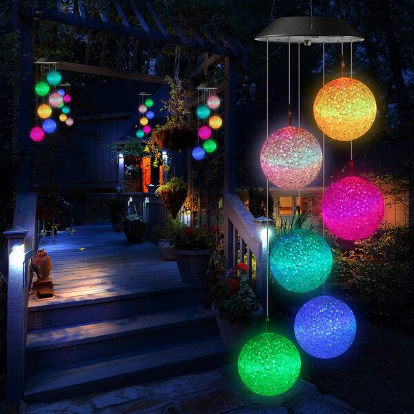 Ledsen™ HangingBalls: Elegante Energiezuinige Zonne-Energie Hangende Ballen Lichten