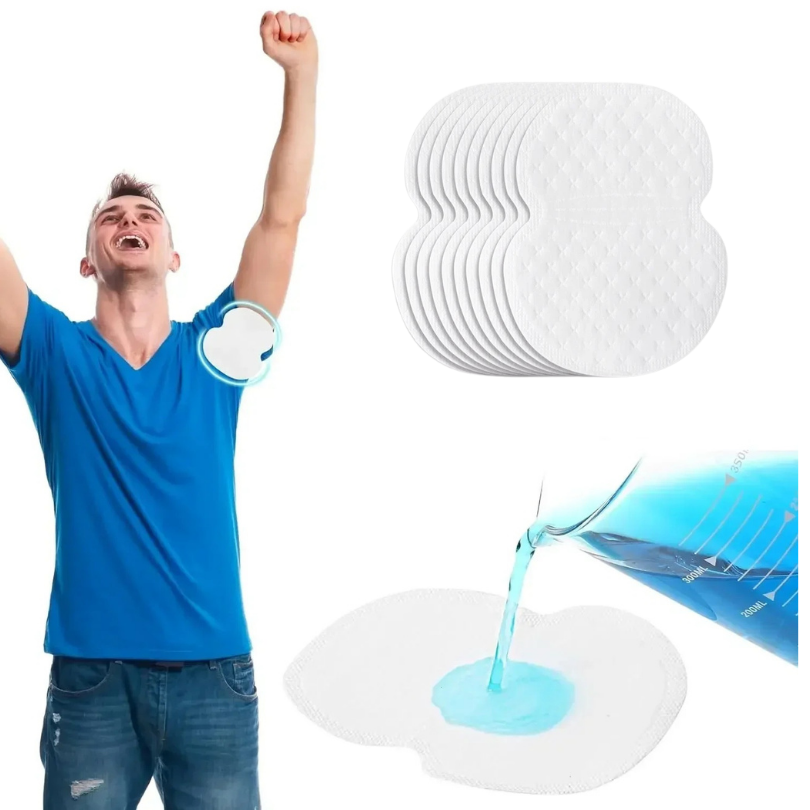 SweatPads 1 Set + 1 Set GRATIS: Ademend Wegwerp Onderarm Zweetabsorberende Pads