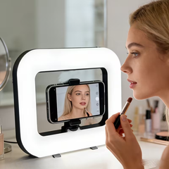 Ledsen™ StudioLight: Verstelbare Rechthoekige LED Studio Licht Met Telefoonhouder