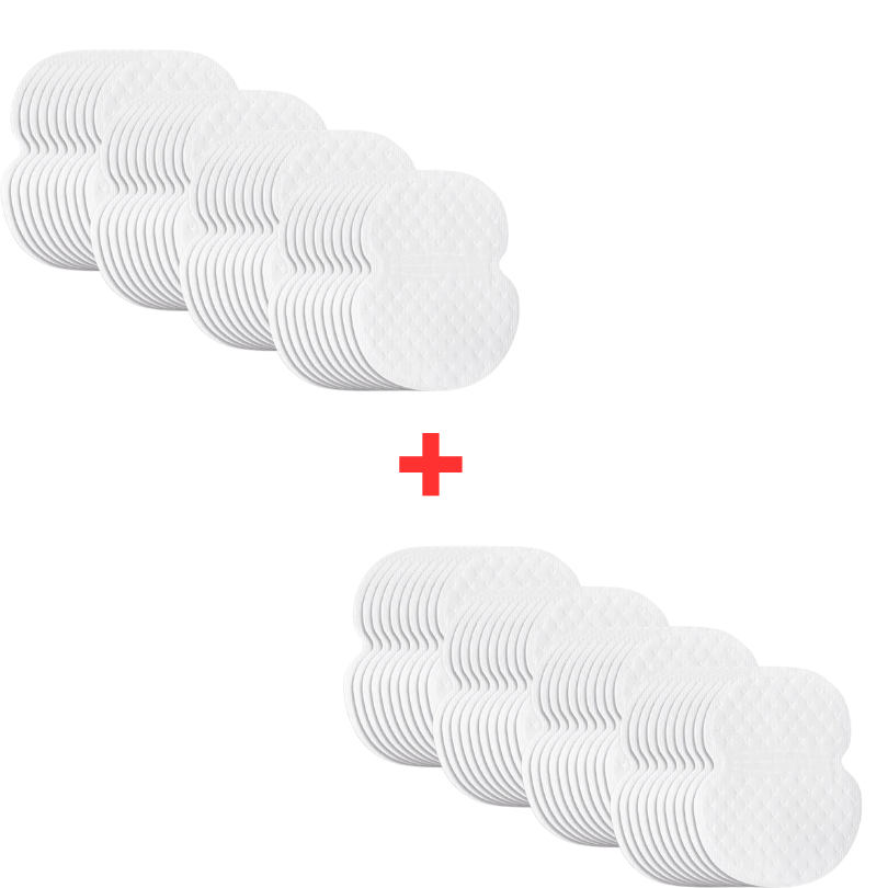 SweatPads 1 Set + 1 Set GRATIS: Ademend Wegwerp Onderarm Zweetabsorberende Pads