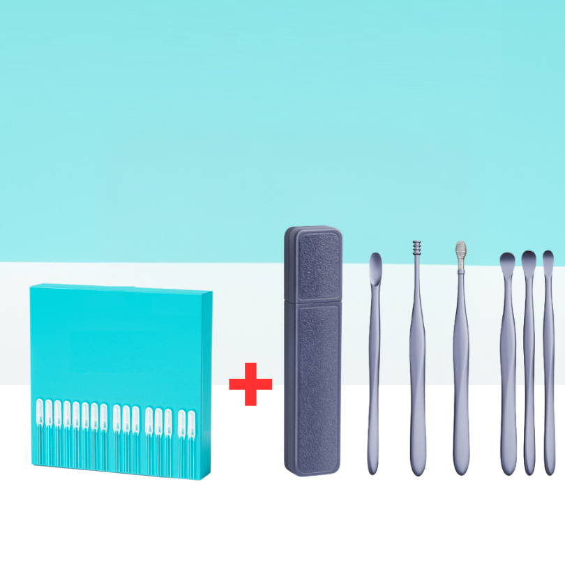 EarSwabs 1+1 GRATIS: Hoogwaardige, Hygiënische Zelfklevende Oorreinigers
