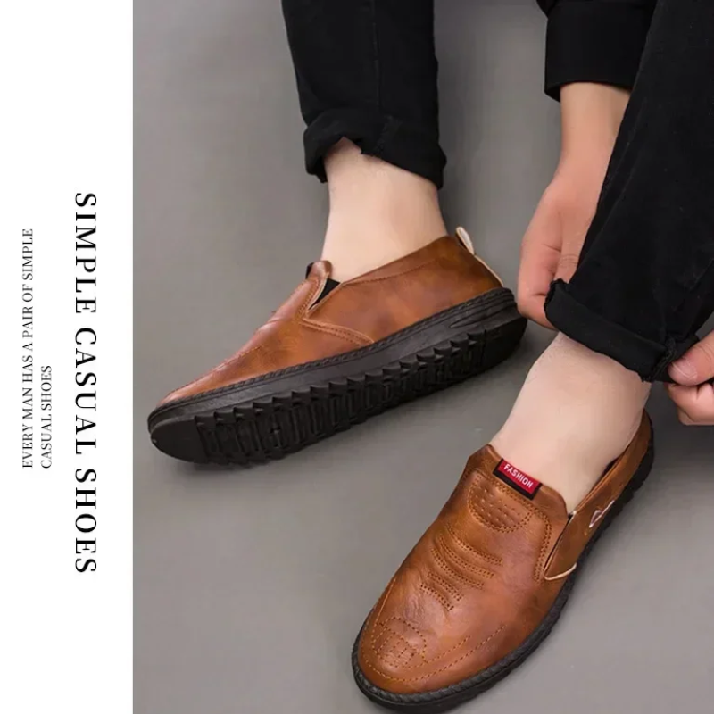 Happy™ PremiumLoafers – Heren Stijlvolle Premium Loafers Voor De Hele Dag Comfortabel