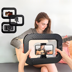 Ledsen™ StudioLight: Verstelbare Rechthoekige LED Studio Licht Met Telefoonhouder