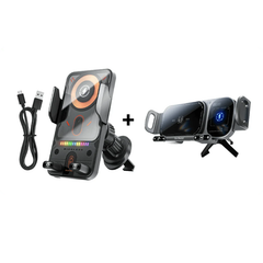 Holder360° SmartGrip - Automatische Snelle Rotatie Slimme Grip Auto Telefoonhouder