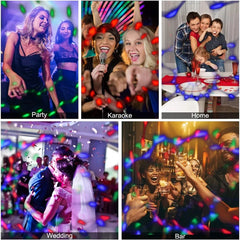 Ledsen™ DiscoLights – Mini Feest En Podium Verlichting Effect Disco Lichten