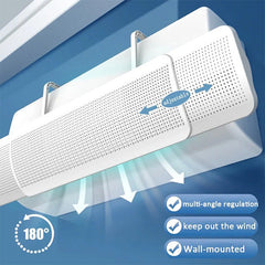 Globetrek° AirDeflector: Verstelbare Winddeflector Voor Airconditioning